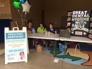 Smile Explorer Pediatric Dentistry stand