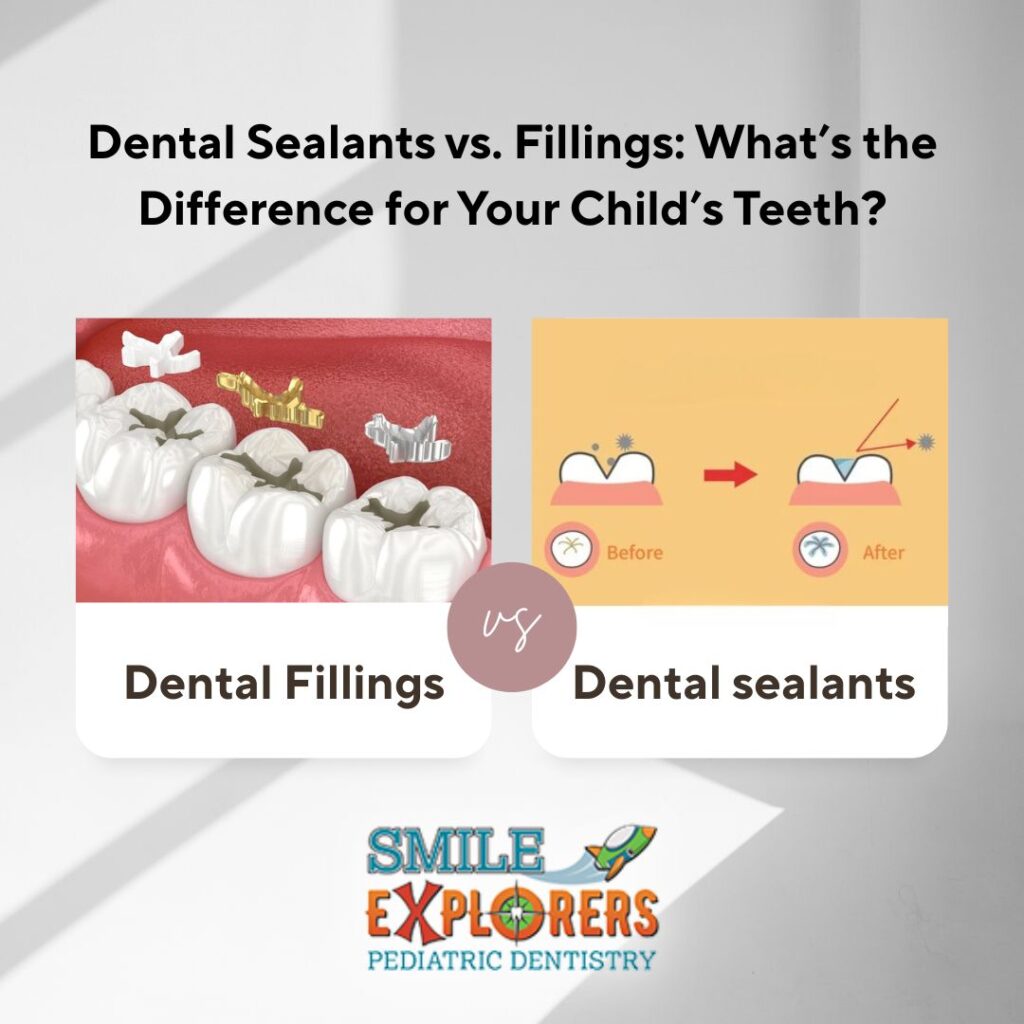 Dental Sealants vs. Fillings What’s the Difference for Your Child’s Teeth