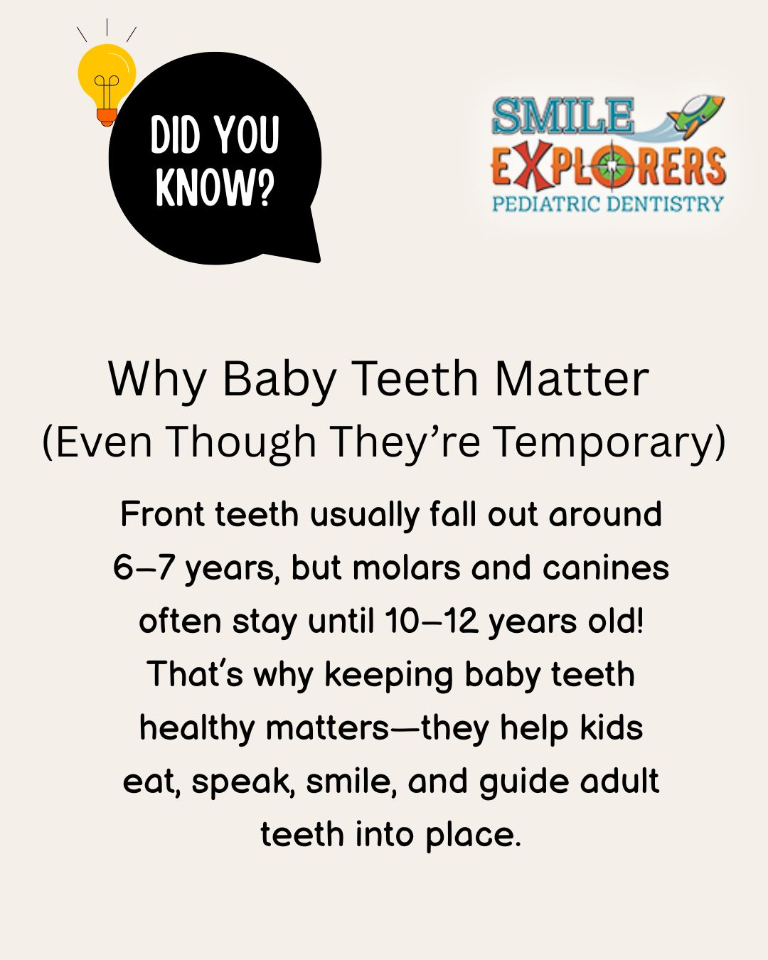 Why Baby Teeth Deserve More Attention Than You Think
