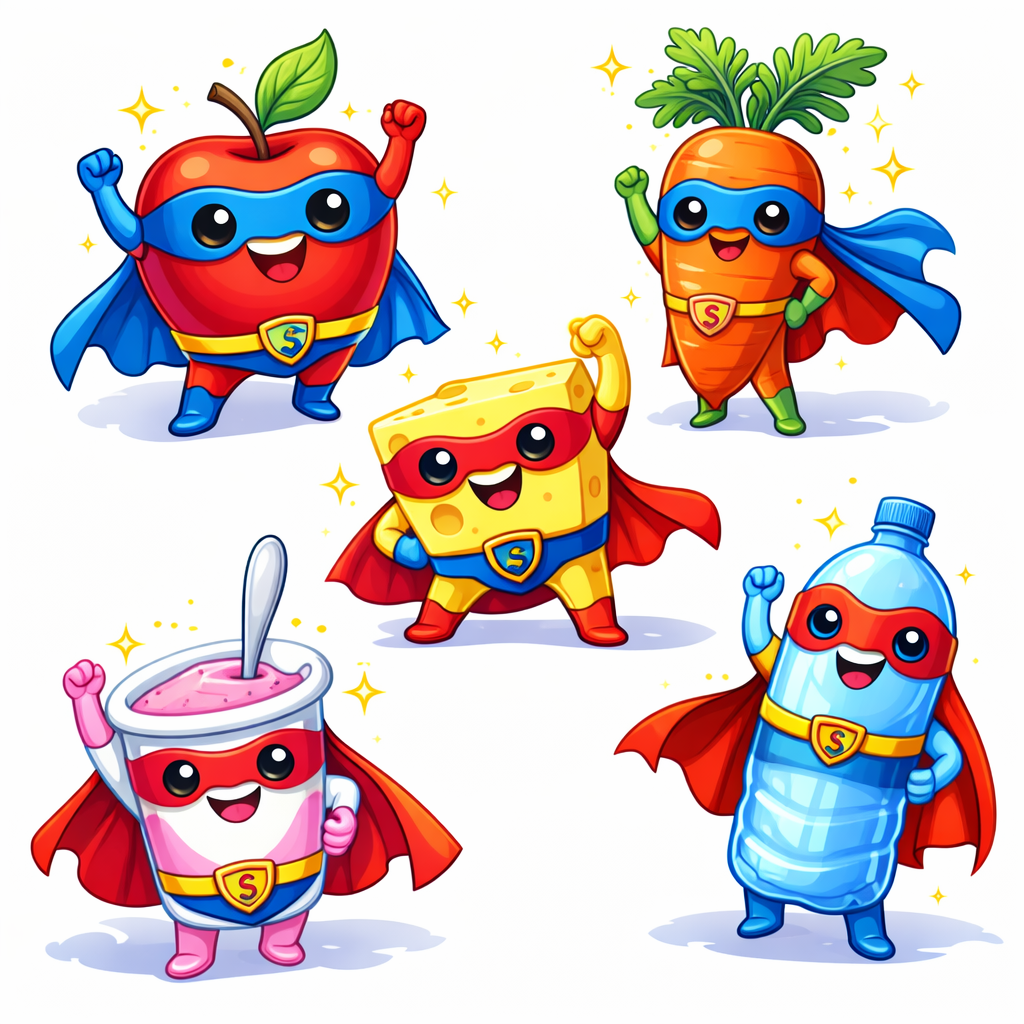 Healthy foods for children's teeth