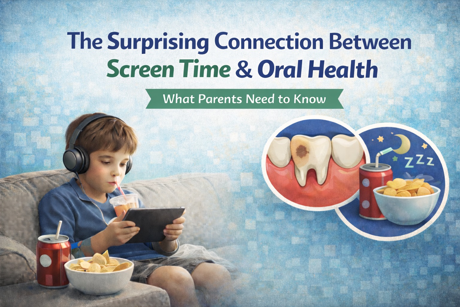 Screen Time & Oral Health Surprising Connection Parents Should Know